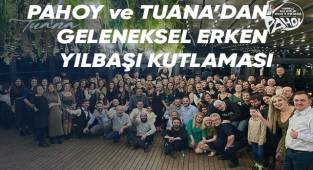 Pahoy ve Tuana’dan geleneksel erken yılbaşı kutlaması
