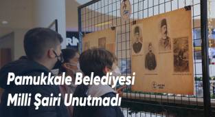 Pamukkale Belediyesi Milli Şairi Unutmadı