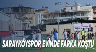 Sarayköyspor Evinde Farka Koştu