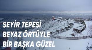 Seyir Tepesi Beyaz Örtüyle Bir Başka Güzel