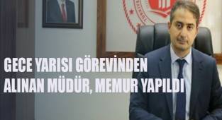 Siyasi baskı müdürü görevinden edip, memur yaptı