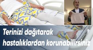 Terinizi dağıtarak hastalıklardan korunabilirsiniz