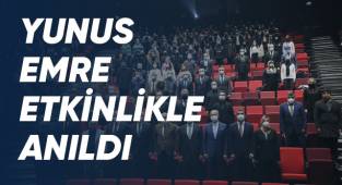 Yunus Emre, Denizli'de etkinliklerle anıldı