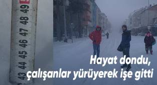 40 santimetreyi aşan kar kalındığı Çameli’nde hayatı olumsuz etkiledi