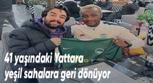 5 yıl önce futbolu bırakan Yattara, Yeşil Çivril’de ter dökecek