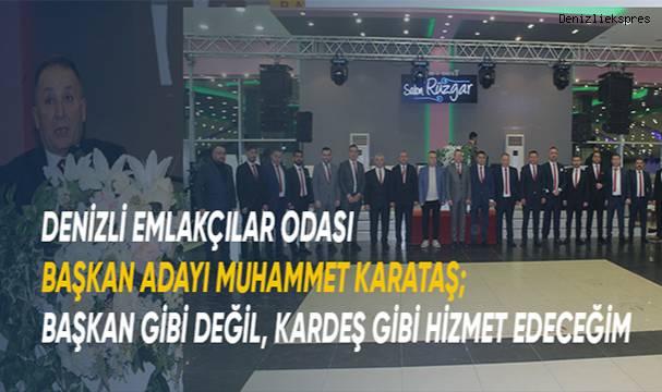 Başkan değil, kardeş gibi hizmet edeceğim