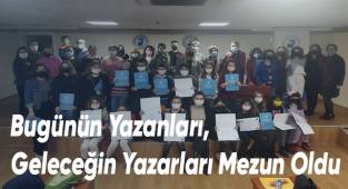 Bugünün Yazanları, Geleceğin Yazarları Mezun Oldu