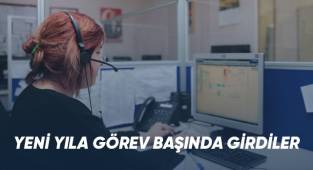 Büyükşehir ekipleri yeni yıla görevleri başında girdi