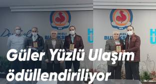 Büyükşehir Ulaşım A.Ş.’den başarılı şoförlere plaket
