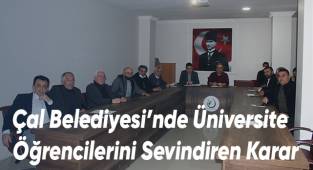 Çal’da Üniversite Öğrencilerine Bedelsiz Yurt
