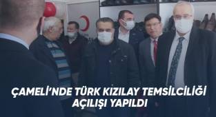 Çameli'de Türk Kızılay’ı temsilciliği açıldı
