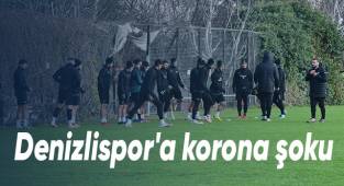 Denizlispor'a korona şoku