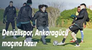 Denizlispor, Ankaragücü maçına hazır