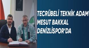 Denizlispor tecrübeli Teknik Adam Mesut Bakkal'la anlaştı