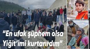 Dere yatağında ölü bulunan genç hemşire, son yolculuğuna uğurlandı