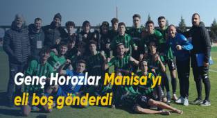 Genç Horozlar gelişim liginde zirveyi zorluyor