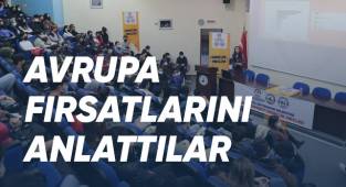 Gençlere Avrupa fırsatlarını anlattılar
