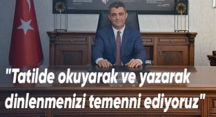İl Milli Eğitim Müdürü Süleyman Ekici'den Yarı Yıl Mesajı