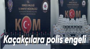 Kaçakçılara polis engeli