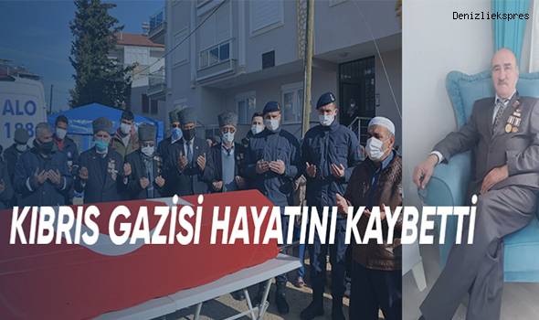 Kıbrıs gazisi vefat etti