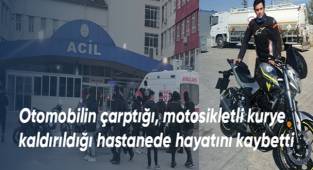 Kuryenin ölümüne sebep olan sürücü kayıplara karıştı