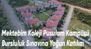 Mektebim Koleji Pusulam Kampüsü Bursluluk Sınavına Yoğun Katılım