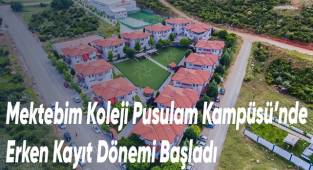 Mektebim Koleji Pusulam Kampüsü’nde Erken Kayıt Dönemi Başladı