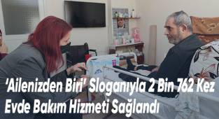 Merkezefendi’de Evde Bakım Hizmetleri Aralıksız Sürüyor