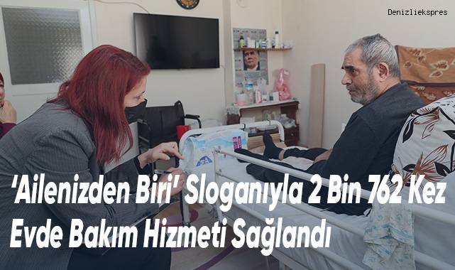 Merkezefendi’de Evde Bakım Hizmetleri Aralıksız Sürüyor