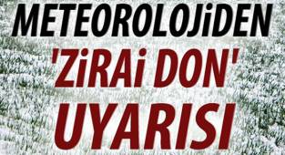 Meteorolojiden Denizlili çiftçilere zirai don uyarısı