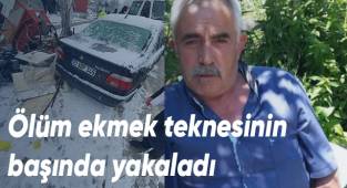 Otomobilin çarptığı seyyar simitçi hayatını kaybetti