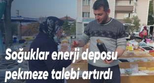Soğuklar enerji deposu pekmeze talebi artırdı