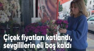 14 Şubat’ta tavan yapan çiçek fiyatları cep yakıyor