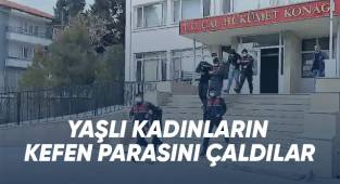 2 yaşlı kadının kefen parasını çaldılar