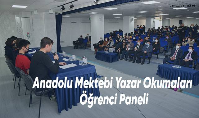 Anadolu Mektebi Yazar Okumaları Öğrenci Paneli