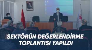 Arıcılık sektörü değerlendirme toplantısı yapıldı