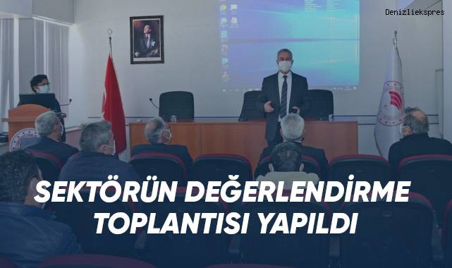 Arıcılık sektörü değerlendirme toplantısı yapıldı