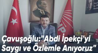 Başkan Çavuşoğlu,Abdi İpekçi'yi unutmadı
