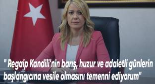 Başkan Doğan'dan Regaip Kandili Mesajı