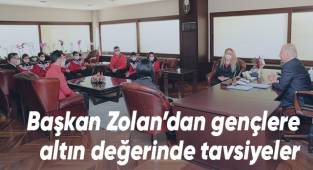 Bizim Çocuklar’dan Başkan Zolan'a ziyaret