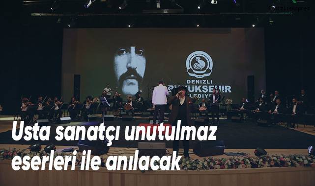Büyükşehir’den Barış Manço Anma Konseri