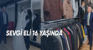 Büyükşehir Sevgi Eli 16 yaşında