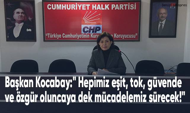CHP Denizli’den 96. Yılında Medeni Kanun Mesajı