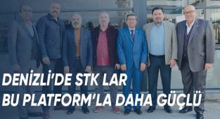 DENİZLİ'DE STK LAR BU PLATFORM'LA DAHA GÜÇLÜ