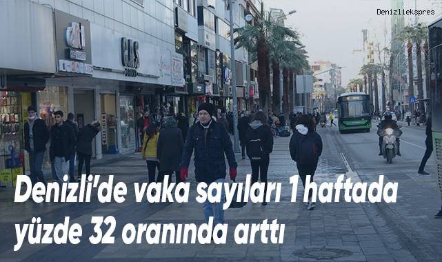 Denizli'de vaka sayıları arttı