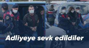 Denizli’ye kaçmaya çalışan cinayet zanlısı adliyeye sevk edildi