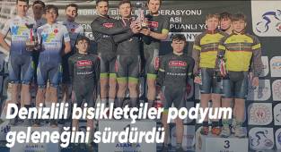 Denizlili sporcular Türkiye Şampiyonası için pedal çevirdi