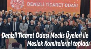 DTO’nun geniş katılımlı toplantısı büyük ilgi gördü