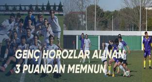 Genç horozlar alınan 3 puandan memnun