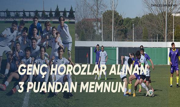 Genç horozlar alınan 3 puandan memnun